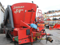 Mélangeuse Verticale Trioliet Triomix1-1200 Triomix TM12 zelfladende voermengwagen snijbord bewegende messen
