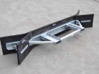 Rabot caoutchouc Qmac RSLVB 270 X Dubbeldoel Rubberschuif Erfschuif / Modderschuif / Mestschuif / Sneeuwschuif