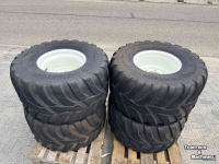 Roues, Pneus, Jantes, Barillets Jumelage Vredestein 520/50R17 Flotation Trac met Velg