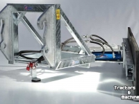 Rabot caoutchouc Qmac Modulo Gummischieber für Wegen 210cm anbau JCB Q-Fit