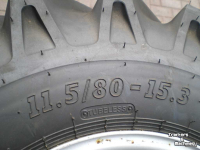 Roues, Pneus, Jantes, Barillets Jumelage BKT 11.5/80-15.3
