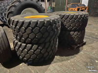 Roues, Pneus, Jantes, Barillets Jumelage Michelin 600/65R25