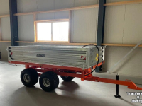 Benne agricole  Kipper mini compact tractor 2,5 ton Max tandemstel
