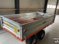 Benne agricole  Kipper mini compact tractor 2,5 ton Max tandemstel