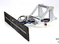 Rabot caoutchouc Qmac Modulo rubberschuif straatschuif slijkschuif aanbouw Schaeff