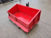 Transport godets de tracteur  Transportbak gegalvaniseerd 1 & 1,25 mtr