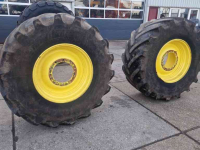 Roues, Pneus, Jantes, Barillets Jumelage John Deere 800/70R38 600/60R30