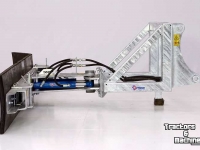 Rabot caoutchouc Qmac Rubber voerschuif Terex aanbouw