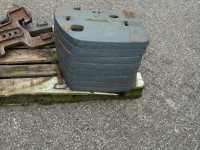 Poids frontaux New Holland G/70 Serie 8 x 110 KG Frontgewichten