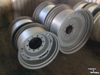 Roues, Pneus, Jantes, Barillets Jumelage Deutz-Fahr 16-28 en 20-38 verstelbaar