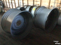 Roues, Pneus, Jantes, Barillets Jumelage Deutz-Fahr 16-28 en 20-38 verstelbaar