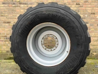 Roues, Pneus, Jantes, Barillets Jumelage Trelleborg 710/50R26.5 Twin Radial 25 mm