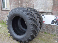 Roues, Pneus, Jantes, Barillets Jumelage Trelleborg 650/65r38 demontage