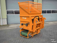 Distributeur de paille pour des logettes Flingk Stroverdeler Flingk SVV 1250 met transportband