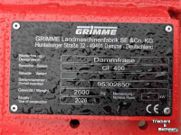 Fraise buteuse Grimme GF 400