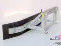 Autres matériel de fourrage et accessoires Qmac Modulo rubber voerschuif schuifbalk 150cm aanbouw Mustang
