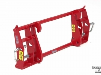 Nouvelles pièces diverse Qmac Verloopadapter van Weidemann naar Euro aanbouw aansluiting