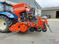 Herse rotative Kuhn HRB303 kopegge met Sitera seedflex zaaimachine