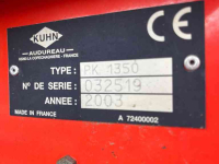 Désileuse à griffe Kuhn Polycrok met bietensnijder