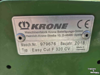 Faucheuse Krone F320 cv en R320