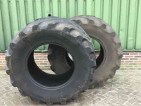 Roues, Pneus, Jantes, Barillets Jumelage Michelin 600/70 R30 en 710/70 R42