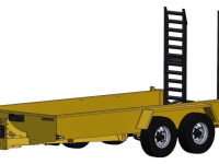 Remorque porte-machines Harcon KOW 10000