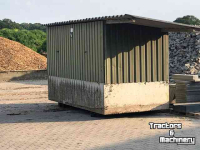 Autres machines et accessoires pour l'atelier et terrain  betonnen lekbak + gasolietank