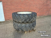 Roues, Pneus, Jantes, Barillets Jumelage  Good Year 18.4R38 Dubbellucht 