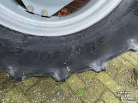 Roues, Pneus, Jantes, Barillets Jumelage Good Year 380/70R24 DT 812