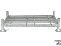 Autres machines et accessoires pour l'atelier et terrain Qmac STAPELFRAME STAPELRACK 150X120