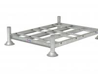 Autres machines et accessoires pour l'atelier et terrain Qmac SR147 Stapelrek / Stapelframe voor stapelen en opslag