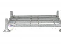 Autres machines et accessoires pour l'atelier et terrain Qmac SR147 Stapelrek / Stapelframe voor stapelen en opslag