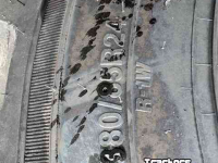 Roues, Pneus, Jantes, Barillets Jumelage Bargam 380/85 R28 + 380/85 R36 Grimac Wielen / Banden