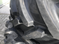 Roues, Pneus, Jantes, Barillets Jumelage Bargam Alliance 380/85R34 + 380/85R24