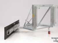 Rabot caoutchouc Qmac 270 MECH SCHUIN JCB Q-FIT