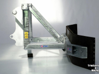 Rabot caoutchouc Qmac 180 SCHUIF VAST MAILLEUX