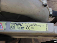 Souffleur de feuilles Stihl BR400 rugblazer bladblazer rugbladblazer benzinemotor BR 600