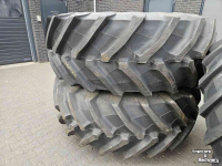 Roues, Pneus, Jantes, Barillets Jumelage Trelleborg 710/75R42