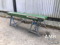Convoyeur  2520X440 MM TRANSPORTBAND VLAKKE BAND FLAT BELT CONVEYOR BELT FLACHBAND FÖRDERBAND