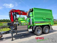 Broyeur de bois Heizohack HM 8-400 KLC 16 Chipper combi / Snippercombi met Palfinger C45F houtkraan