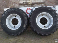 Roues, Pneus, Jantes, Barillets Jumelage Michelin 540/65r28