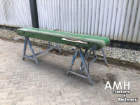 Convoyeur  Vlakke band 2520X440 TRANSPORTBAND VLAKKE BAND FLAT BELT CONVEYOR BELT FLACHBAND FÖRDERBAND