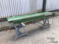 Convoyeur  Vlakke band 2520X440 TRANSPORTBAND VLAKKE BAND FLAT BELT CONVEYOR BELT FLACHBAND FÖRDERBAND