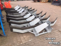Rabot caoutchouc GRS Rubber schaven 2.65m lepelinsteek 3 punt
