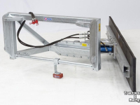 Rabot caoutchouc Qmac 300 HYDR SCHUIN MATBRO PINCONE