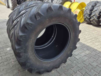 Roues, Pneus, Jantes, Barillets Jumelage Michelin Xeobib VF600/60R30 banden met 4mm