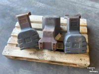 Tracteur Massey Ferguson Moederblokken, gewicht, buikgewicht, 4387183M2, tractoren