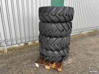 Roues, Pneus, Jantes, Barillets Jumelage  Michelin 400/70R20 XMCL