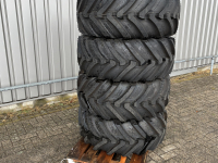 Roues, Pneus, Jantes, Barillets Jumelage  Michelin 400/70R20 XMCL op 8 gats velg NIEUW