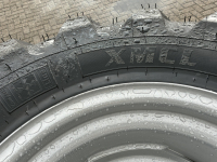 Roues, Pneus, Jantes, Barillets Jumelage  Michelin 400/70R20 XMCL op 8 gats velg NIEUW